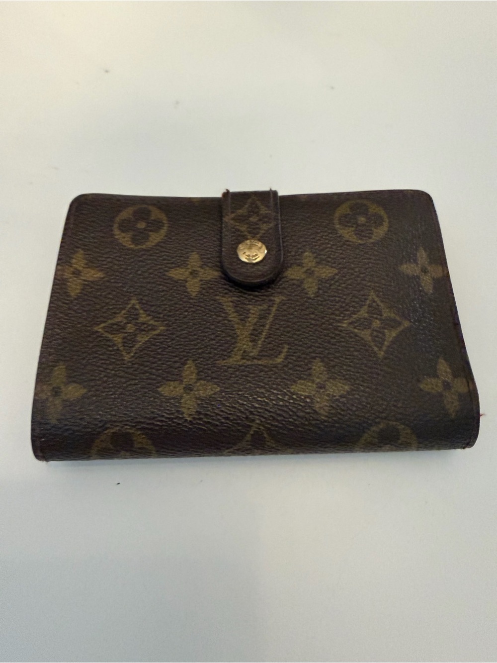 LOUIS VUITTON Vintage French Kisslock Wallet | Monogram